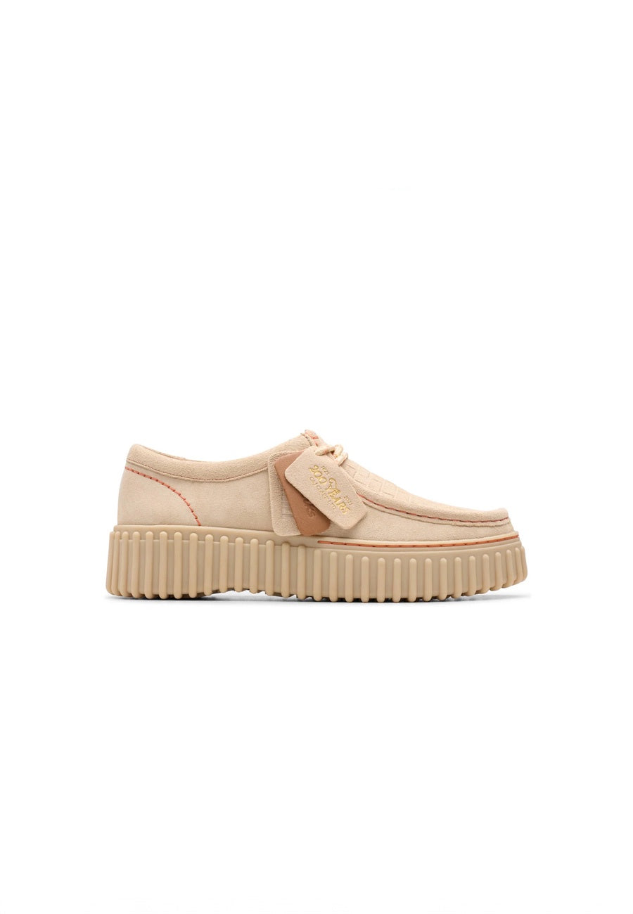 Clarks Torhill Hi トーヒルハイ ベージュ27cm Clarks - Torhill Hi in Light Grey Suede – gravitypope