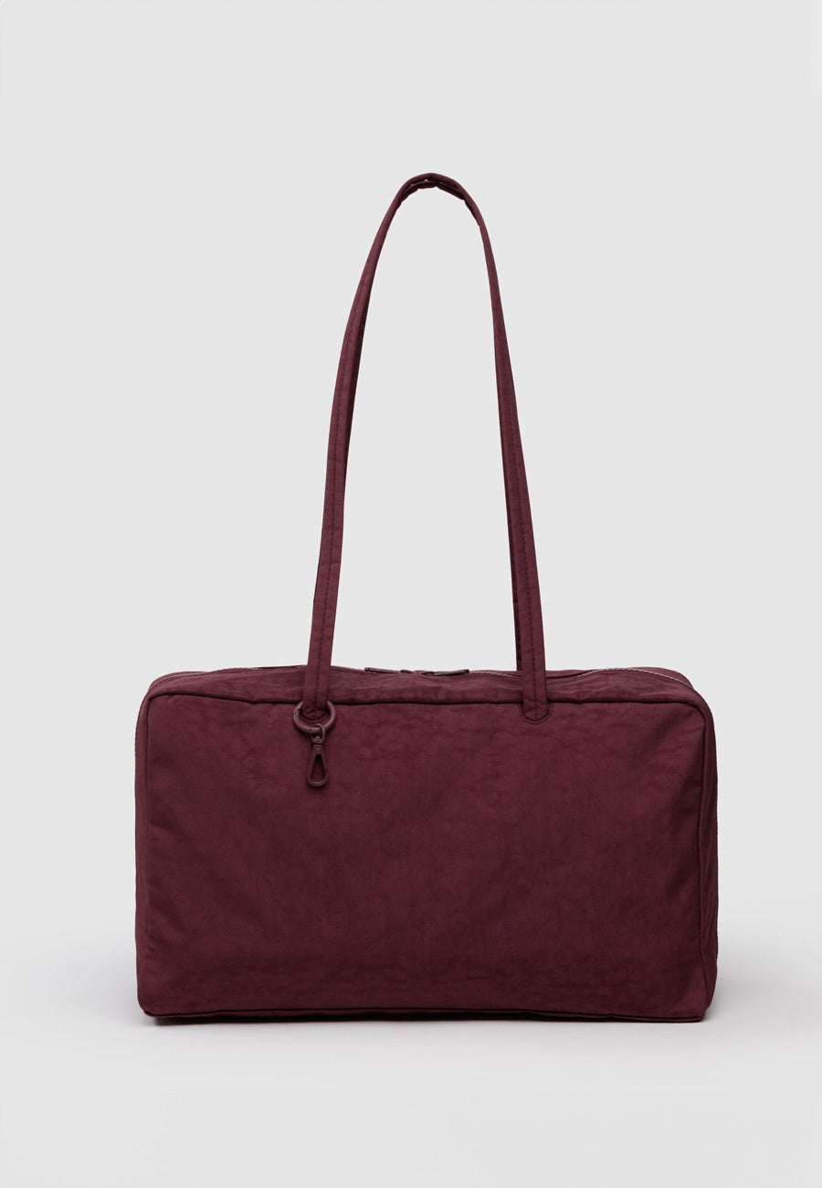 Baggu Medium Nylon Bowler Bag Mahogany – Uncommon