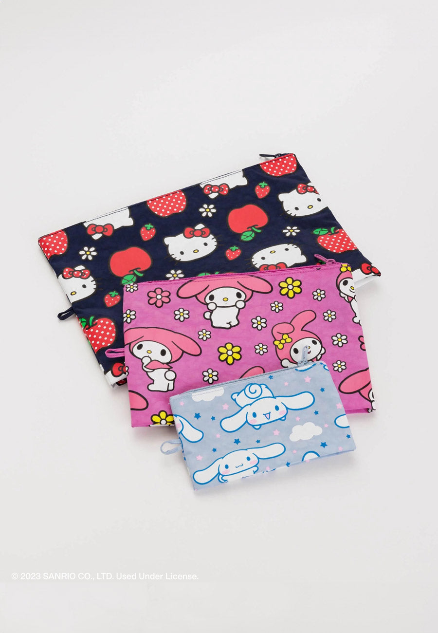 Baggu Go Pouch Set Hello Kitty and Friends