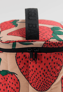 Baggu Puffy Lunch Bag Strawberry - Uncommon