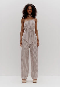 Ownley Downtown Relaxed Pant Cotton Stripe