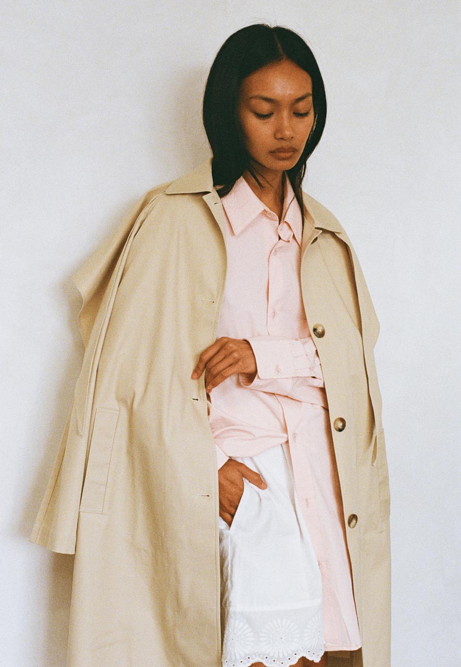 Commonplace Essentials Summer Trench Tan