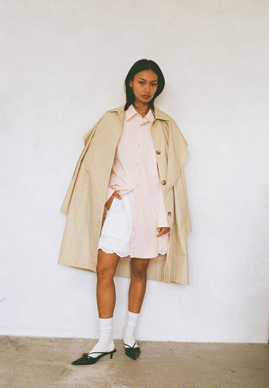 Commonplace Essentials Summer Trench Tan