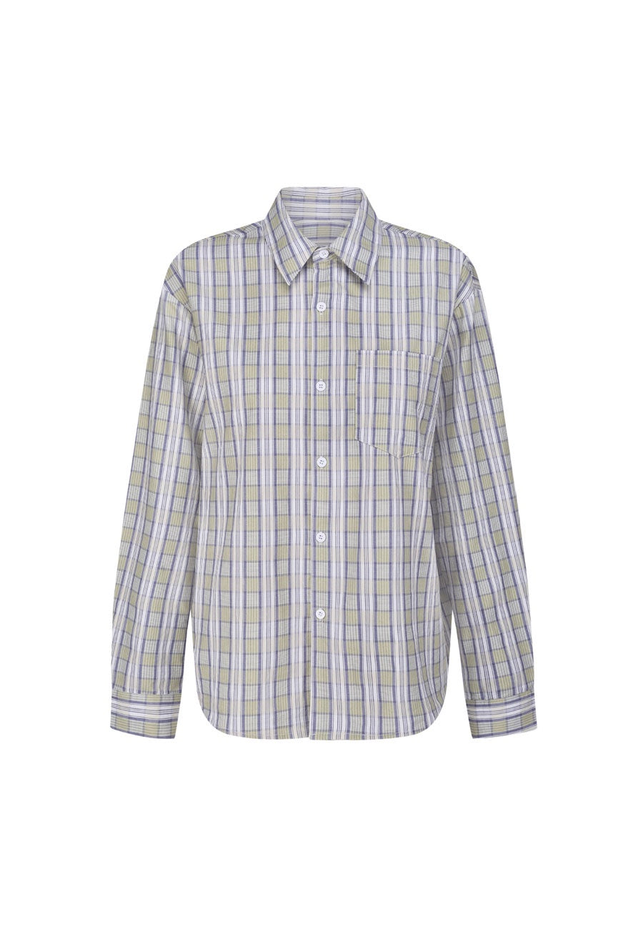 Commonplace Greenworld Button Down Sage
