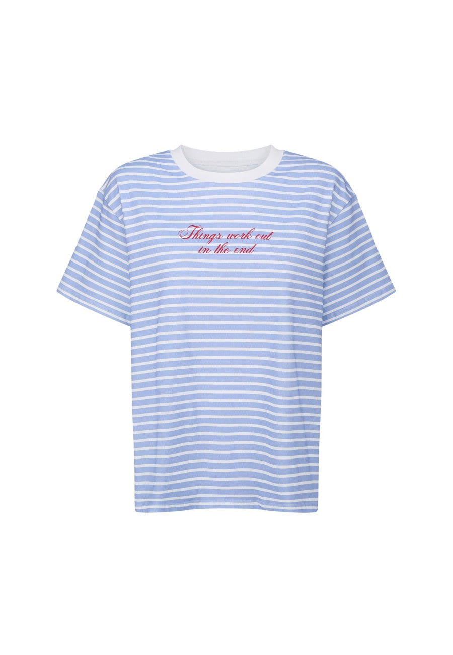 Commonplace Essentials Morale Tee Baby Blue