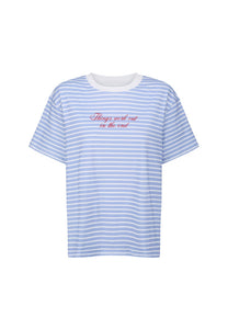 Commonplace Essentials Morale Tee Baby Blue