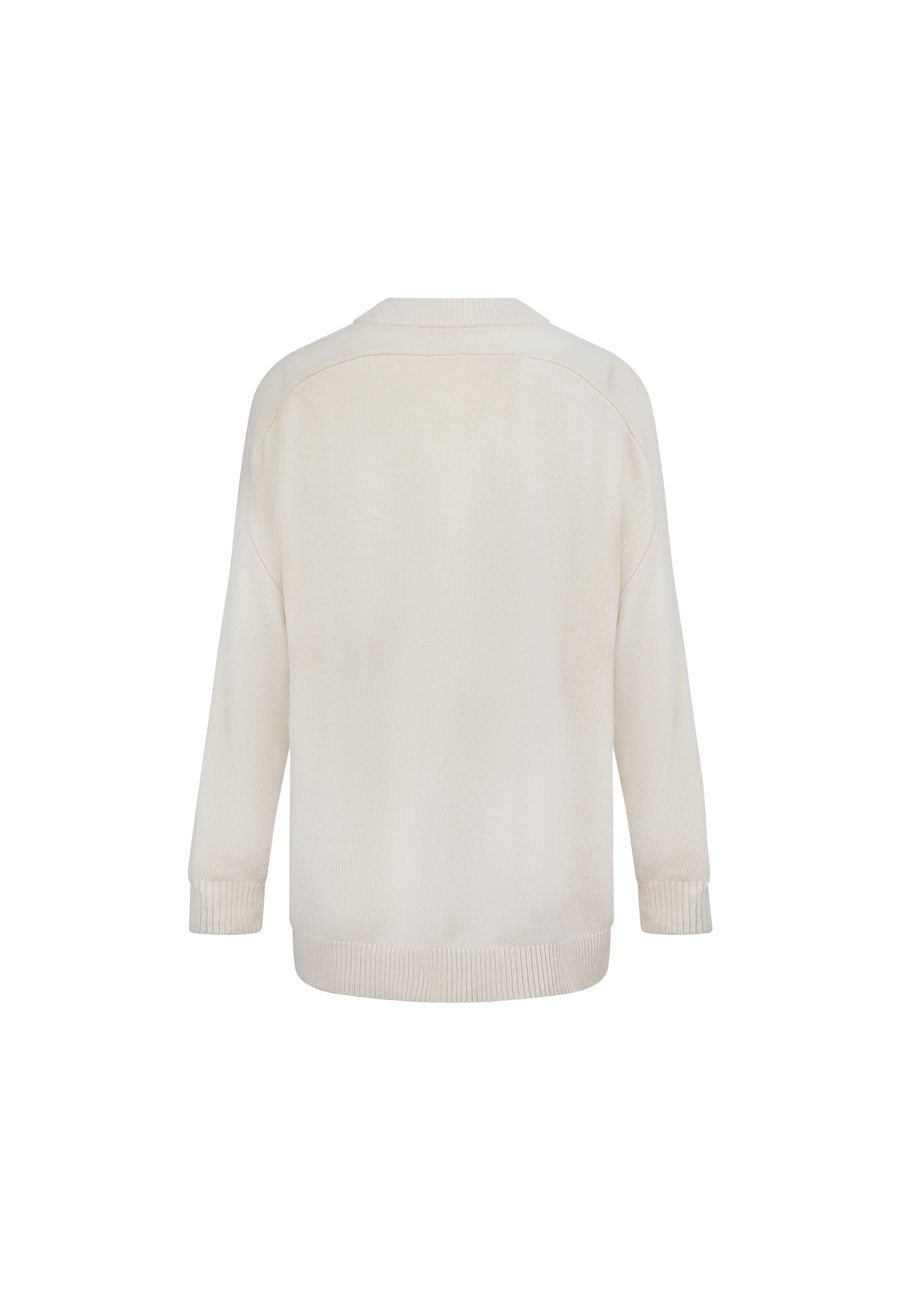 Commonplace Essentials Londra Cashmere Knit Cream