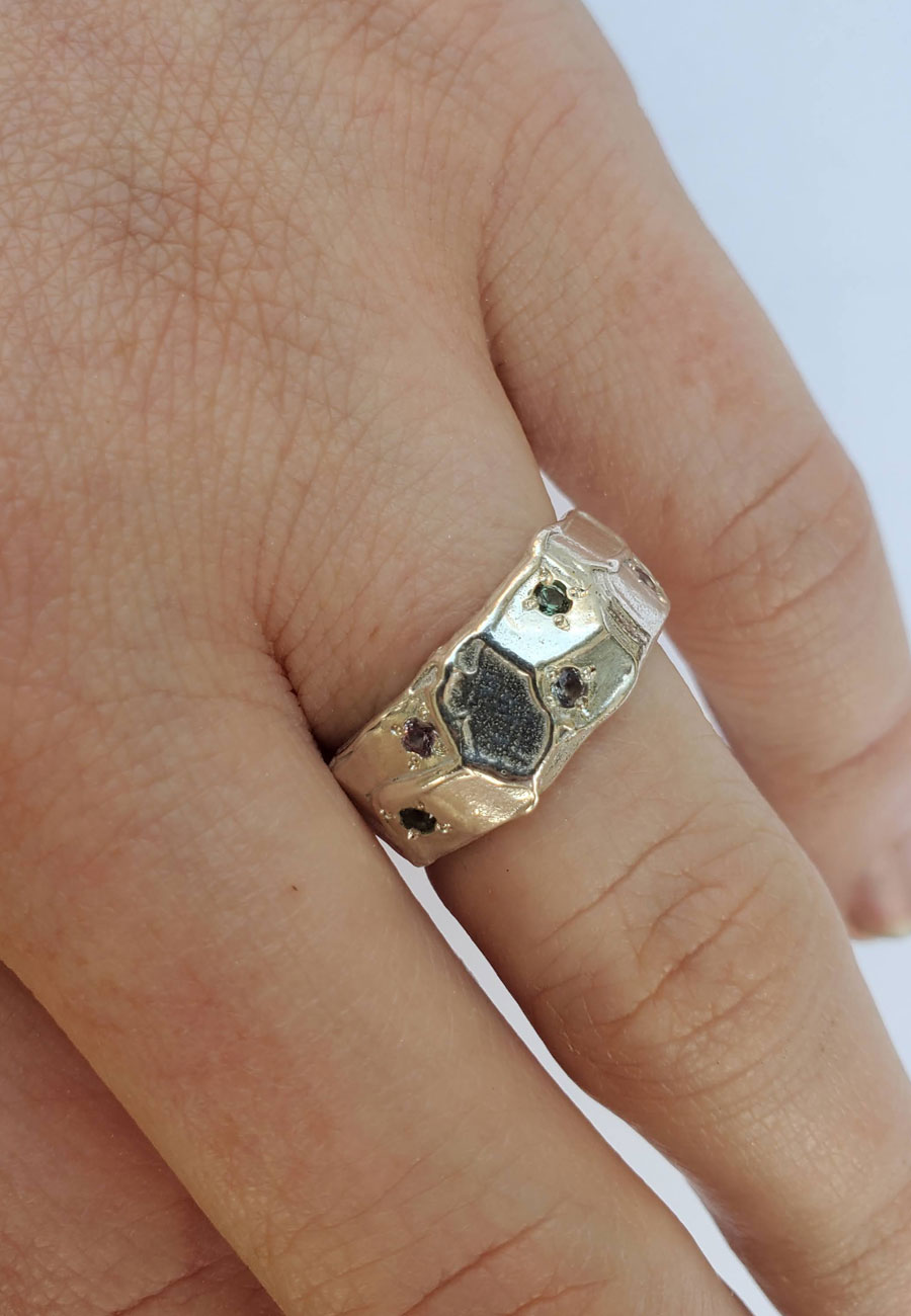 Mothmade Jewels Boulder Band