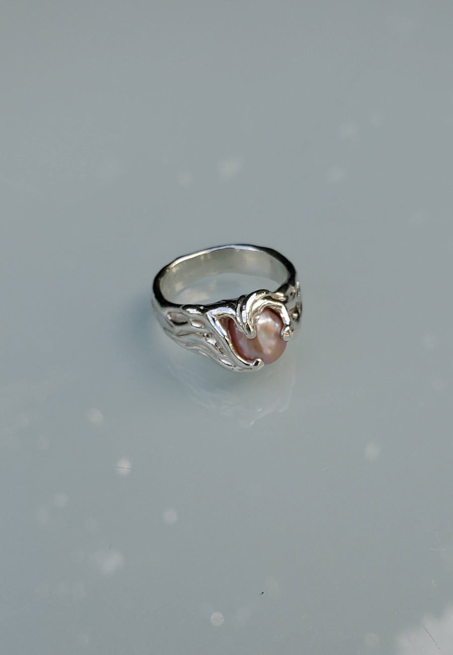 Mothmade Jewels Peach Juice Ring I
