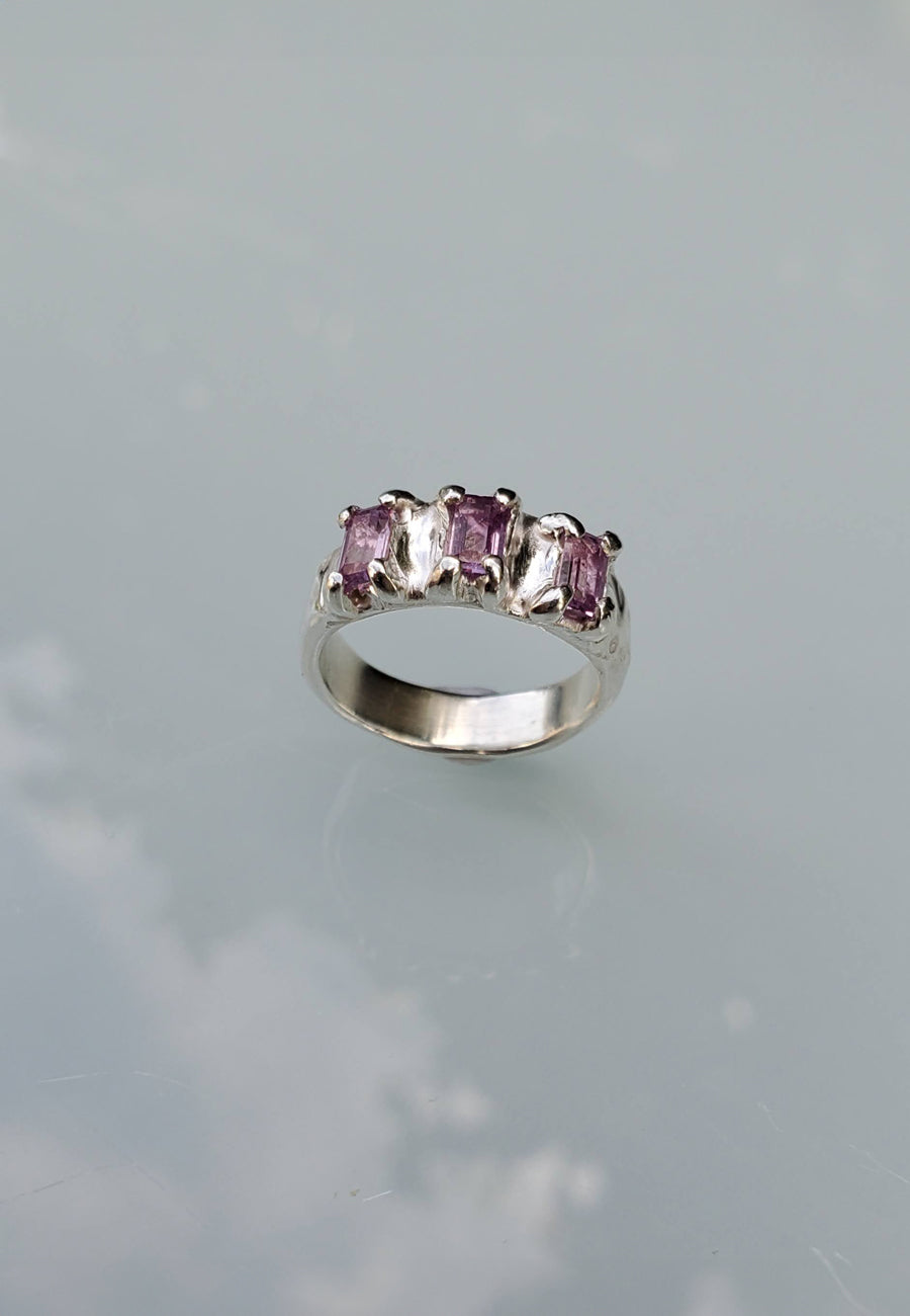 Mothmade Jewels Purple Alexandrite Band