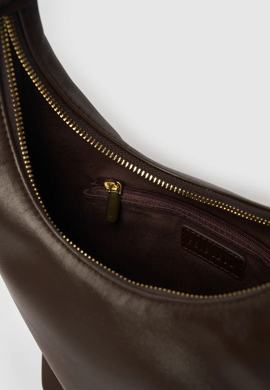 Brie Leon Everyday Croissant Bag Chocolate