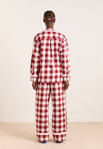 Damson Madder Antonella PJ Set Pink Gingham