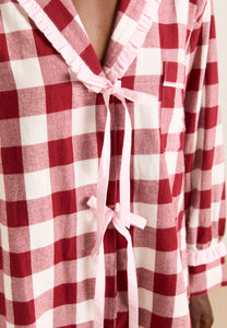 Damson Madder Antonella PJ Set Pink Gingham