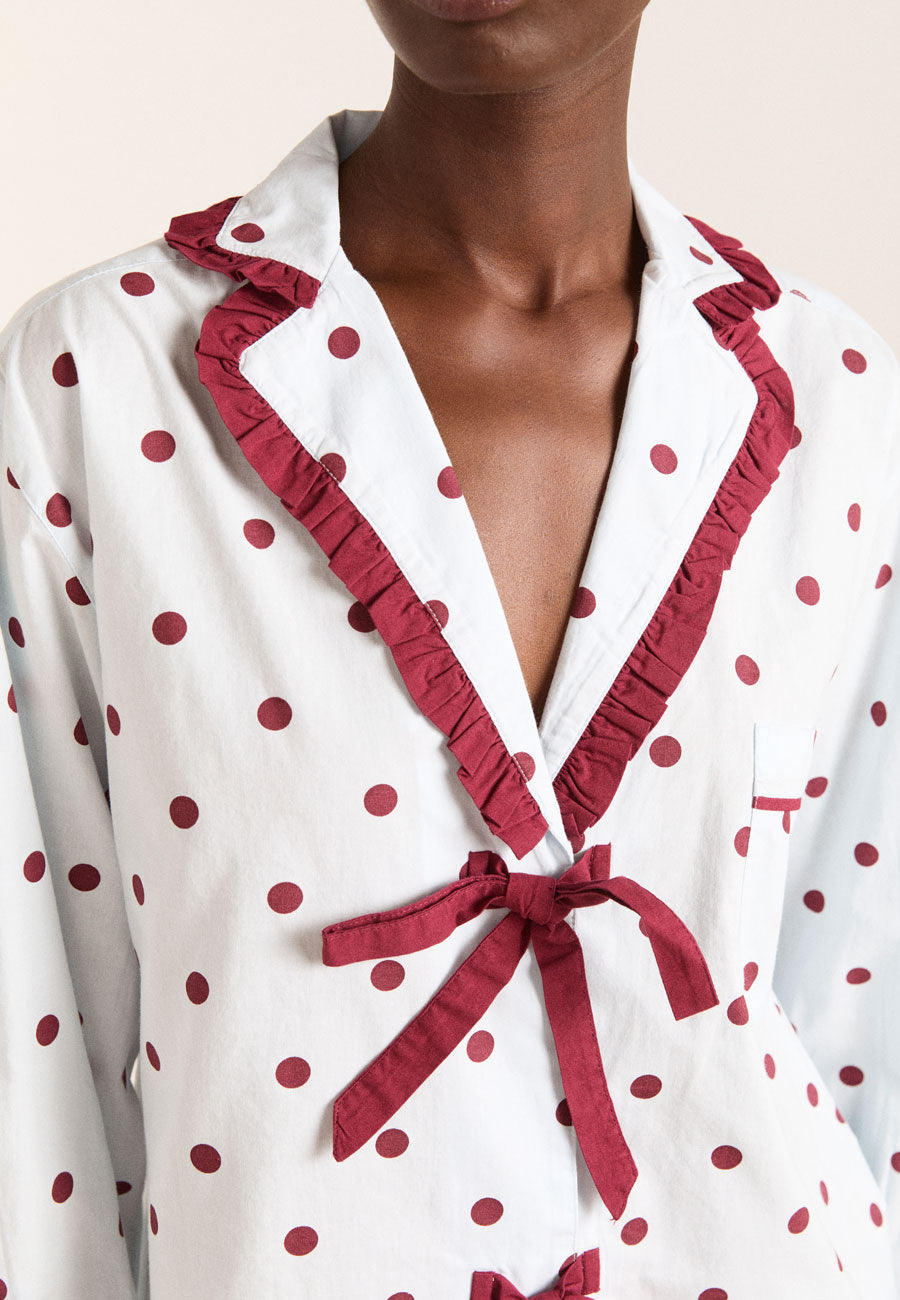 Damson Madder Antonella PJ Set Polka Dot
