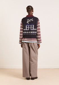 Damson Madder Tatiana Trouser Grey