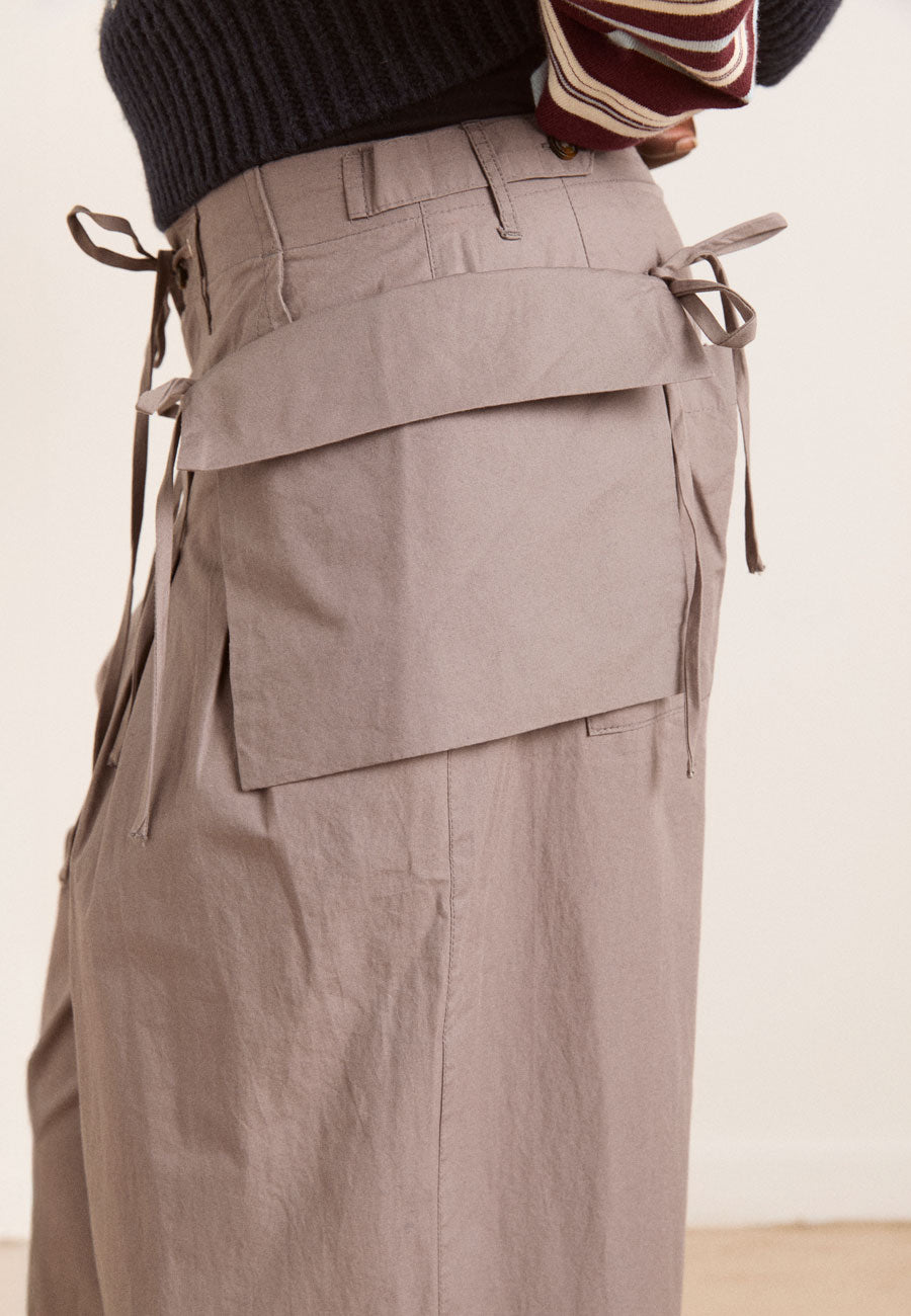 Damson Madder Tatiana Trouser Grey