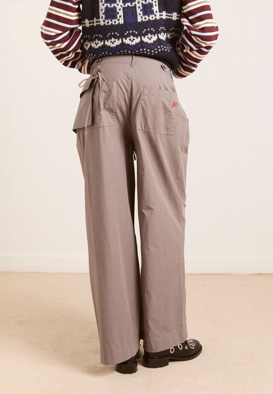 Damson Madder Tatiana Trouser Grey