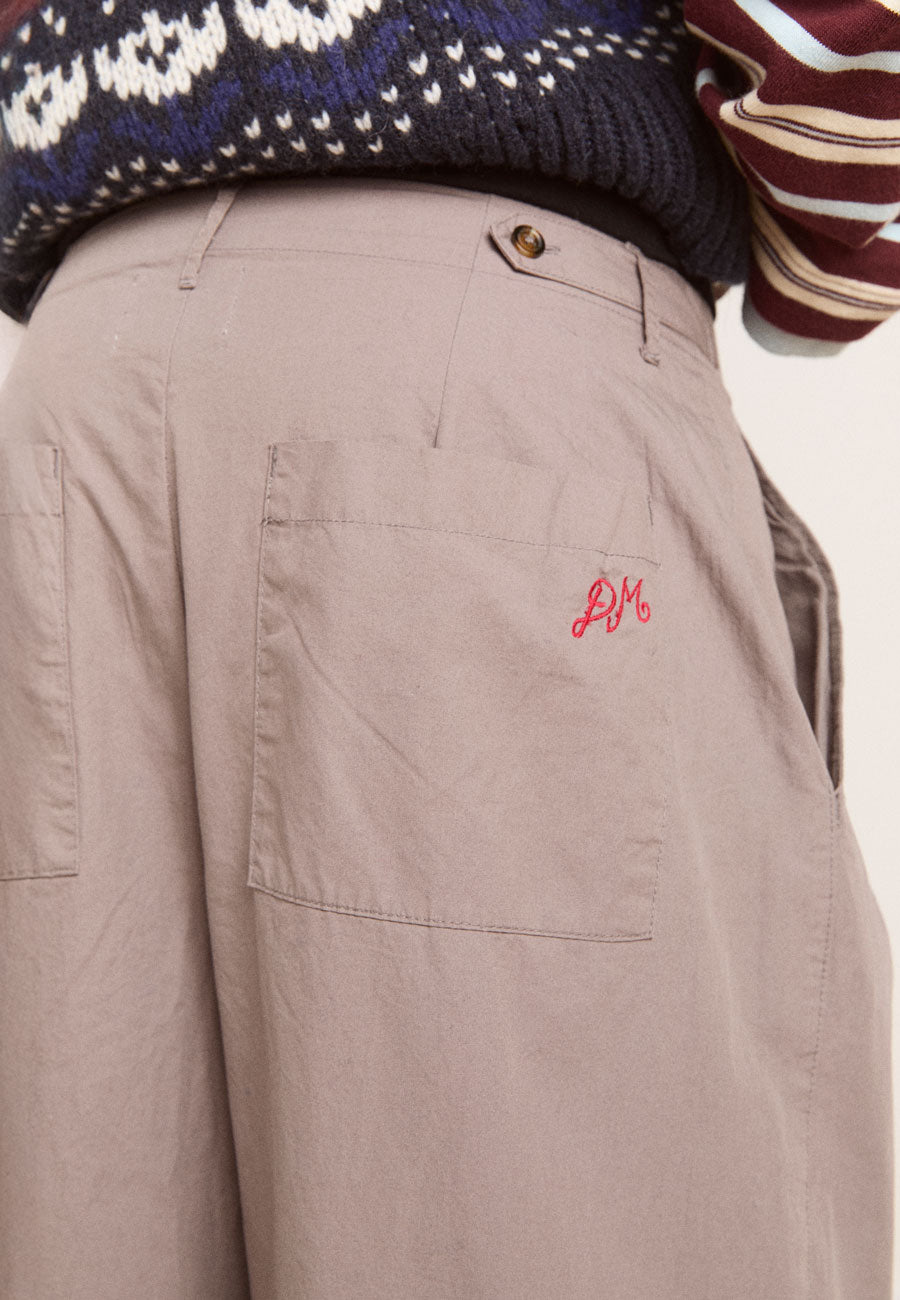 Damson Madder Tatiana Trouser Grey