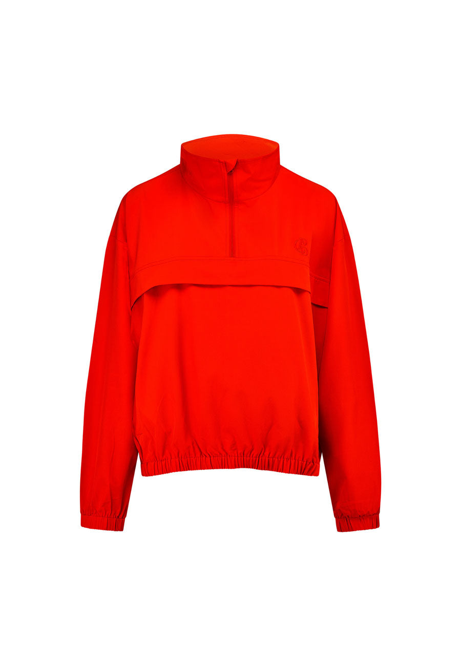 Commonplace Essentials Caledonian Pullover Red