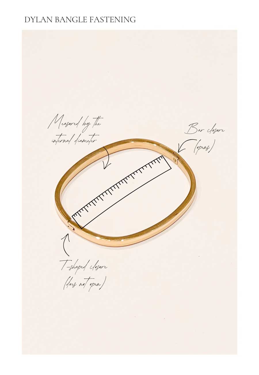 Porter Jewellery Dylan Bangle Gold