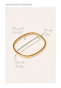 Porter Jewellery Dylan Bangle Gold