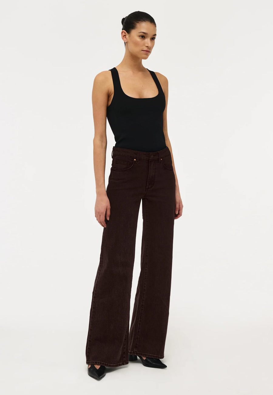 Neuw Eva Wide Jean Sable