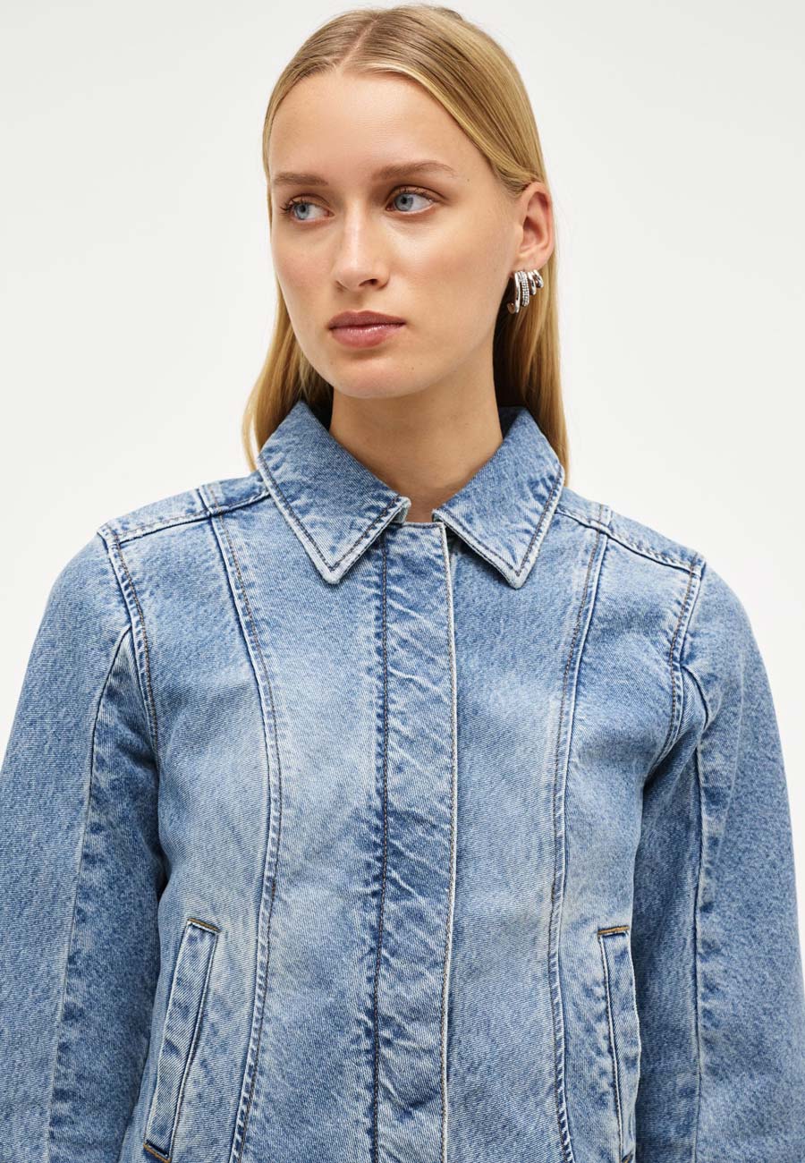 Neuw Bias Cut Denim Jacket