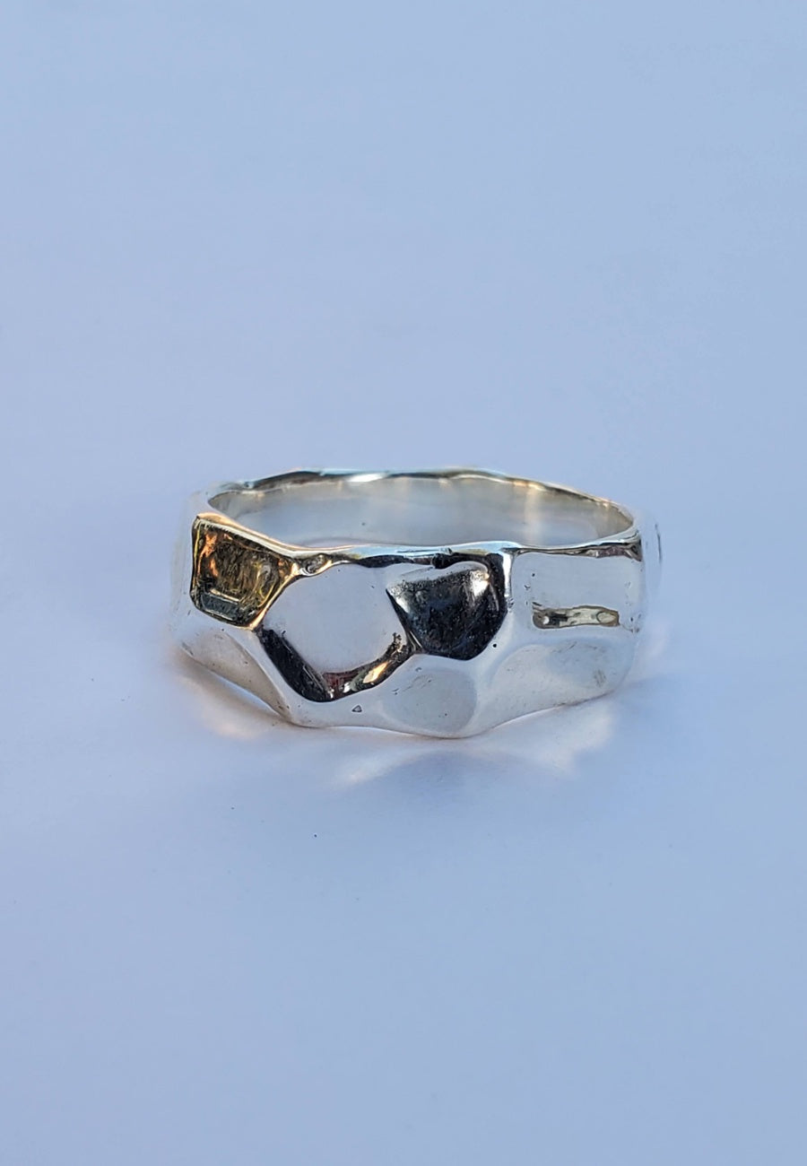 Mothmade Jewels Polished Boulder Band