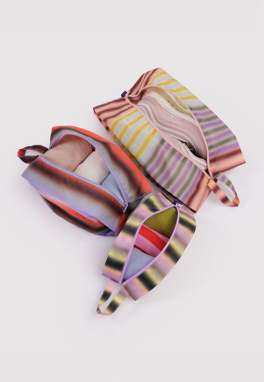 Baggu 3D Zip Set Gradient Stripe