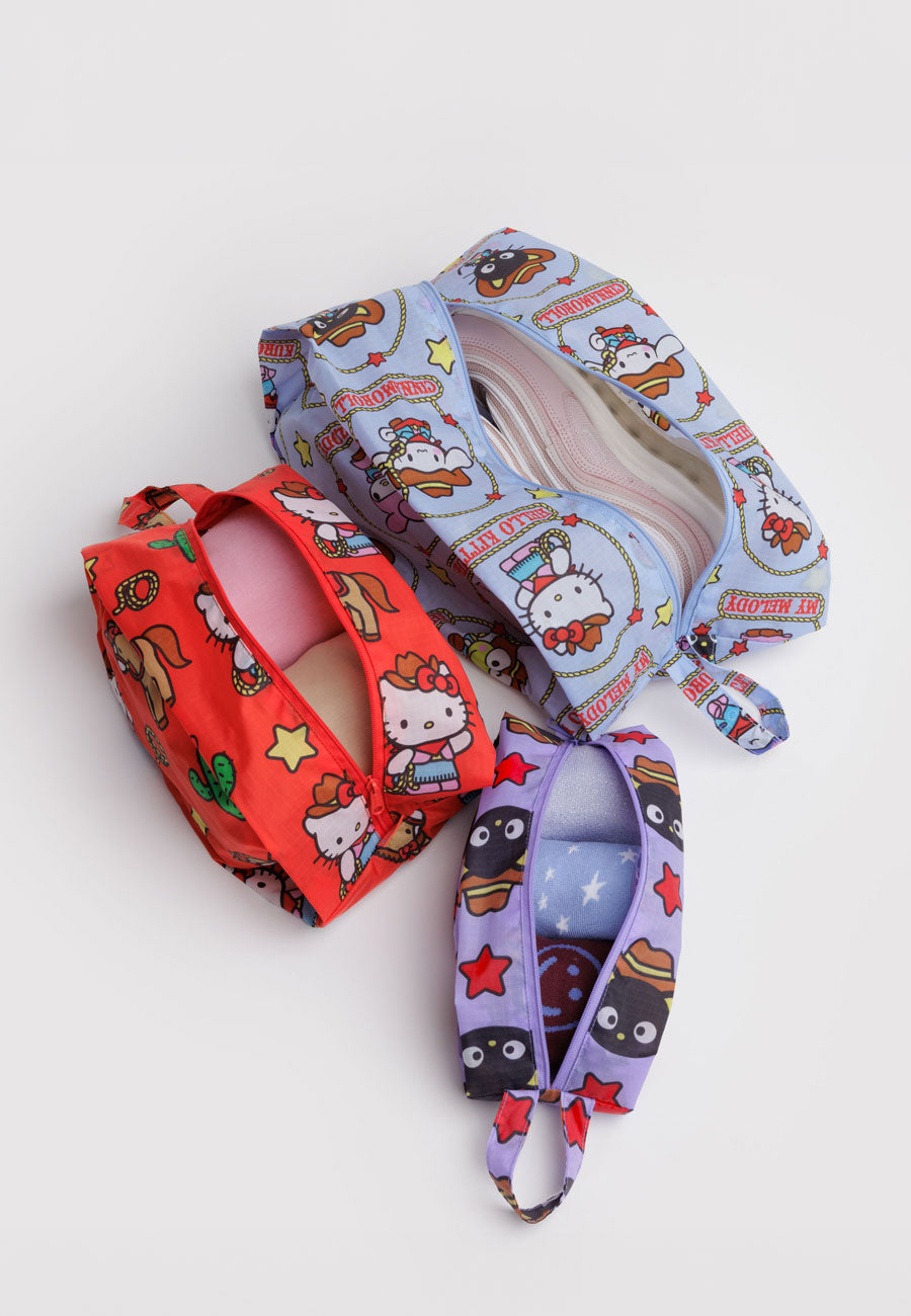 Baggu 3D Zip Set Hello Kitty & Friends Western