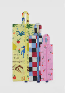 Baggu 3D Zip Set Painted Prairie
