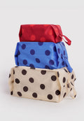 Baggu 3D Zip Set Polka Dot Mix