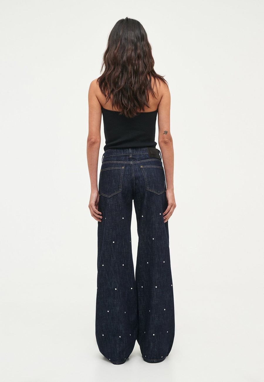 Neuw Milla Wide Rinse Studs