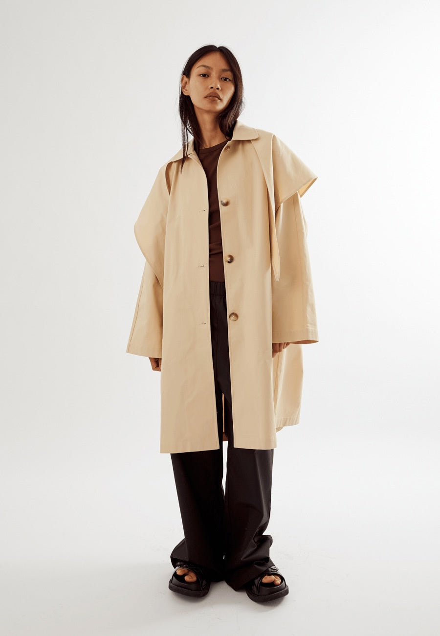 Commonplace Essentials Summer Trench Tan