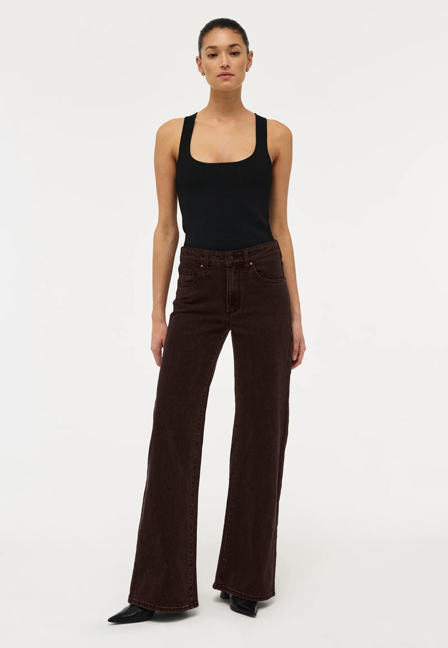 Neuw Eva Wide Jean Sable