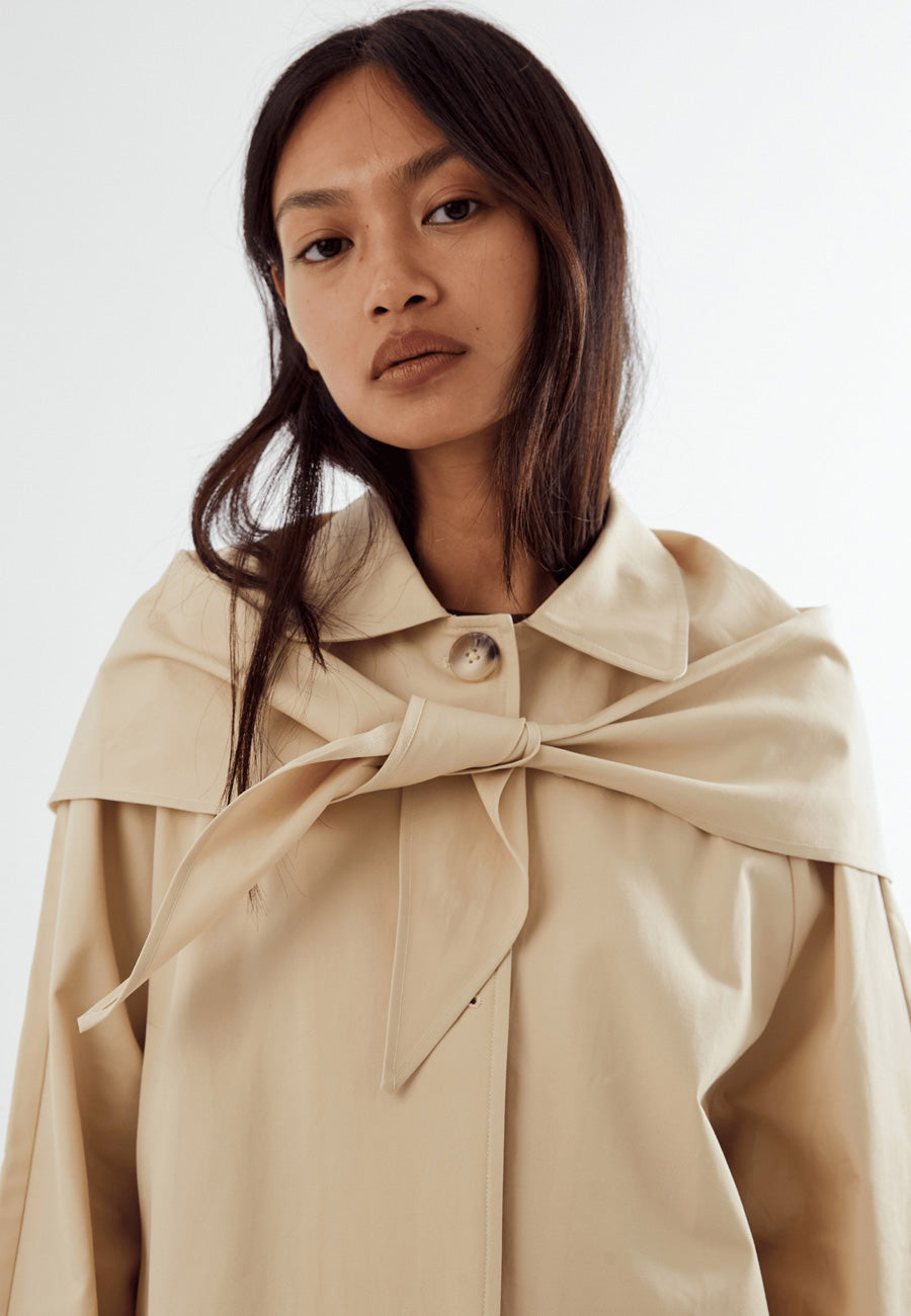 Commonplace Essentials Summer Trench Tan