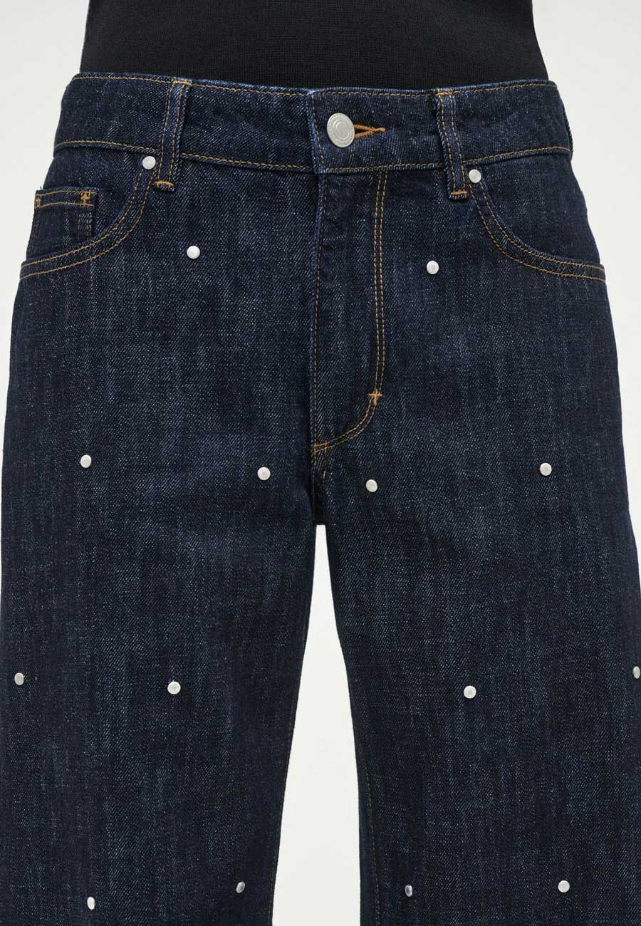 Neuw Milla Wide Rinse Studs