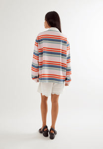 Commonplace Columbia Road Polo Multi-Stripe