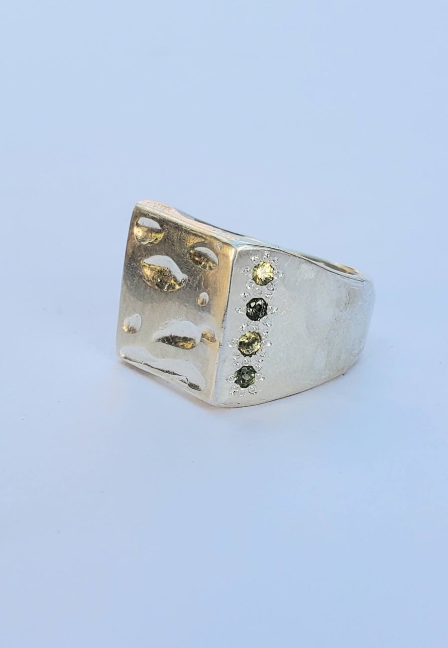Mothmade Jewels Puddle Signet Ring