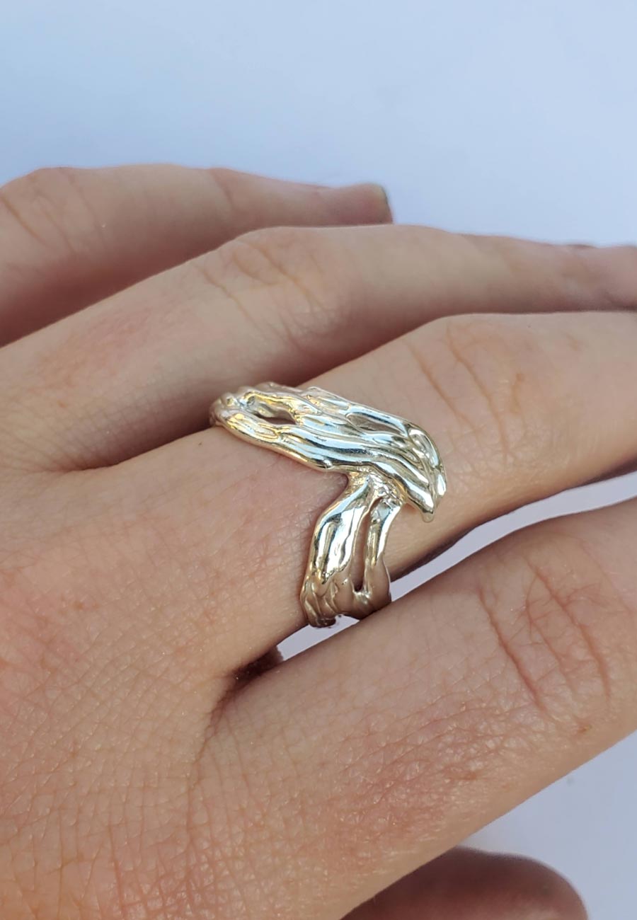 Mothmade Jewels Swell Ring