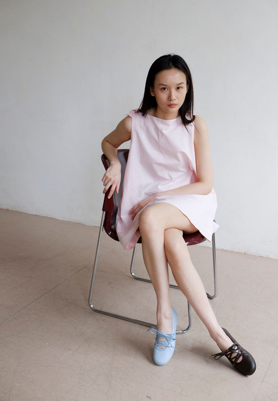 Commonplace Essentials Lacey Ballet Flat Sky
