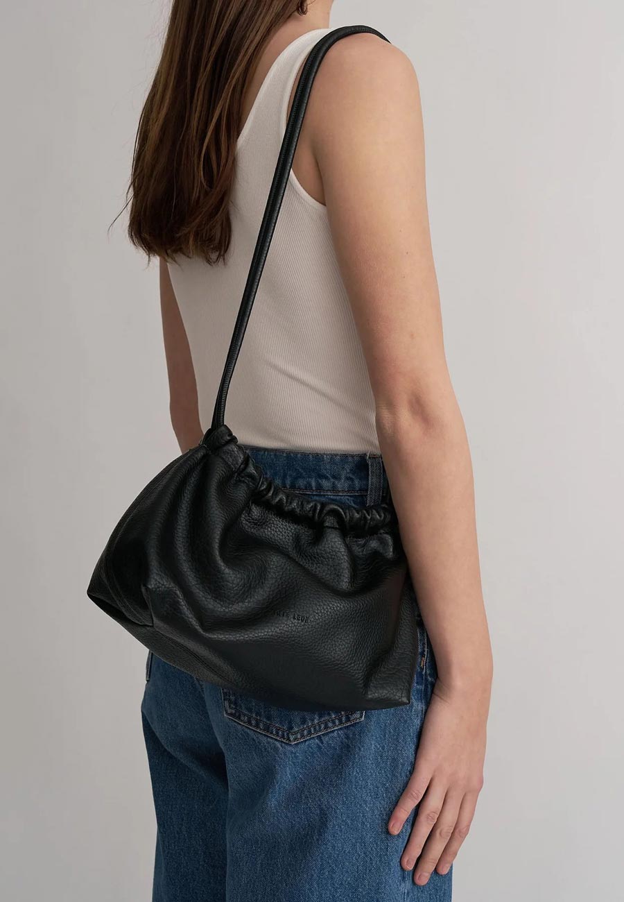 Brie Leon Alma Bag Black Nappa