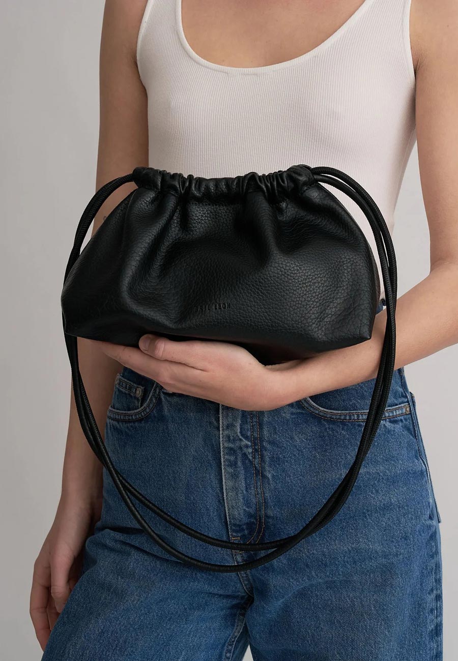 Brie Leon Alma Bag Black Nappa