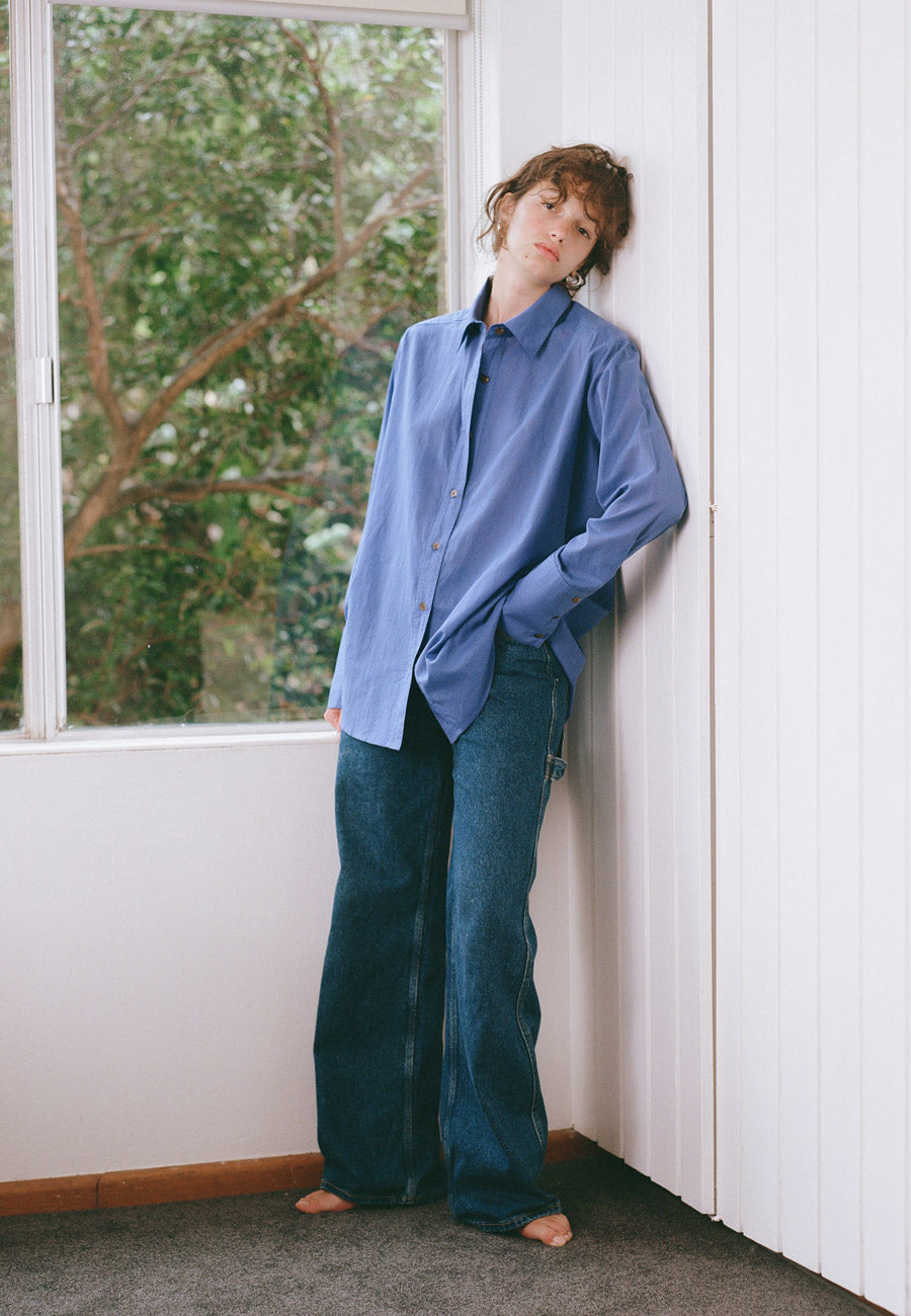 Après Studio Blue Oversized Shirt