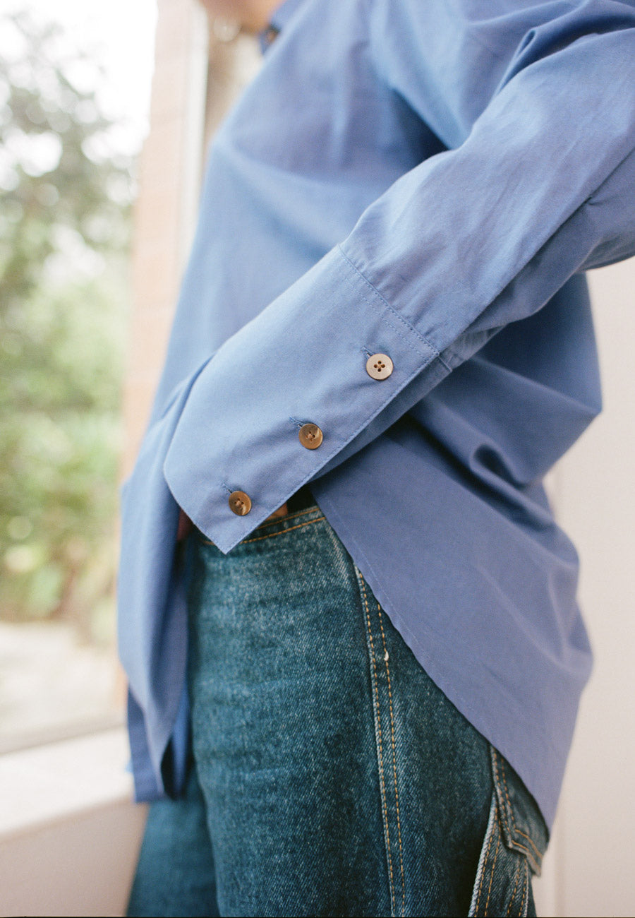 Après Studio Blue Oversized Shirt