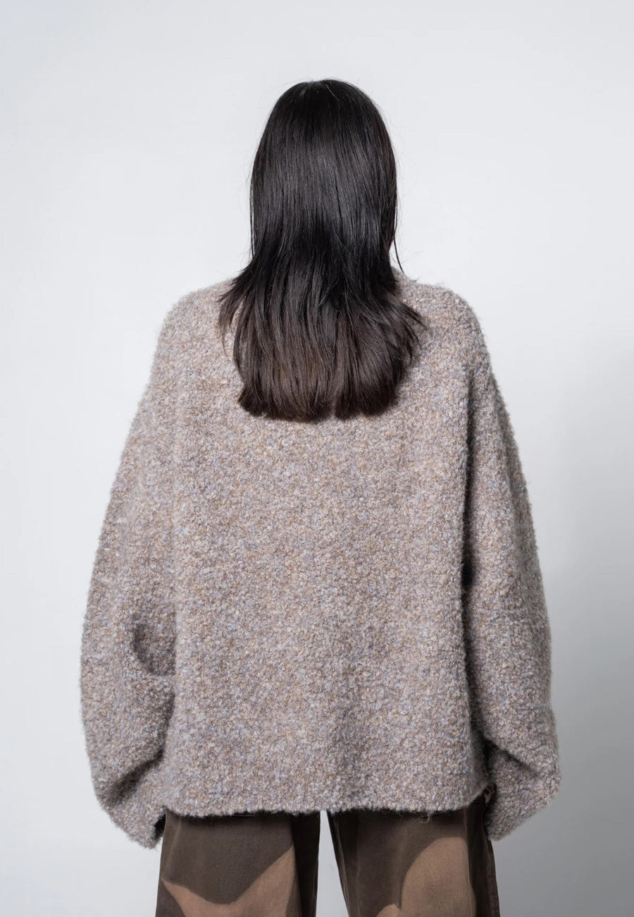 Arthur Oversized Funnel Neck Sweater Muck