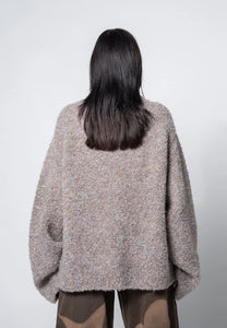 Arthur Oversized Funnel Neck Sweater Muck