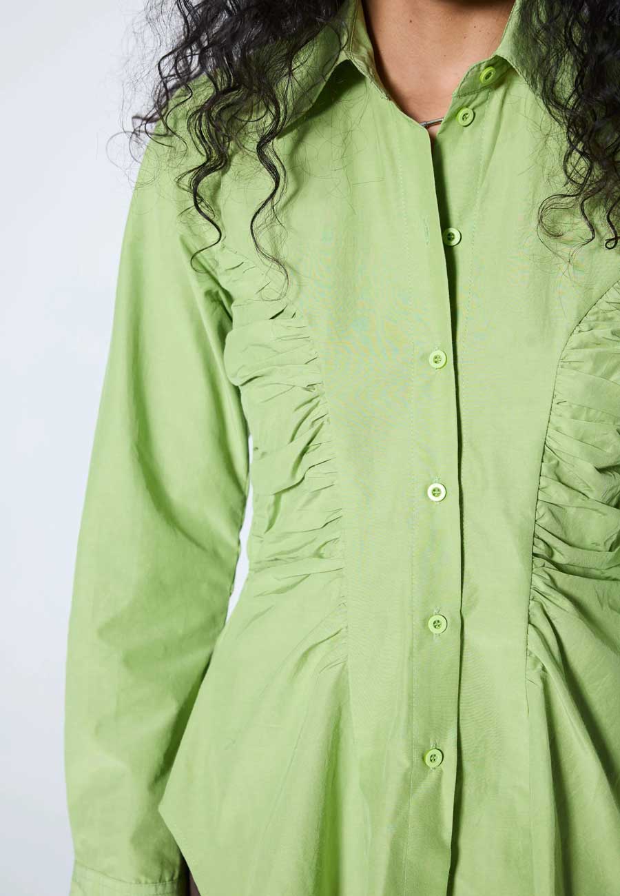 Arthur Ruffle Blouse Refreshment