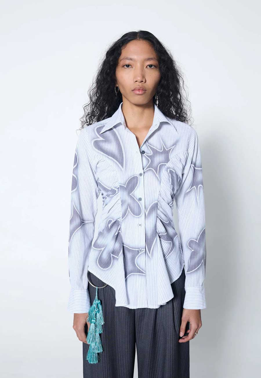 Arthur Ruffle Blouse Stencil – Uncommon