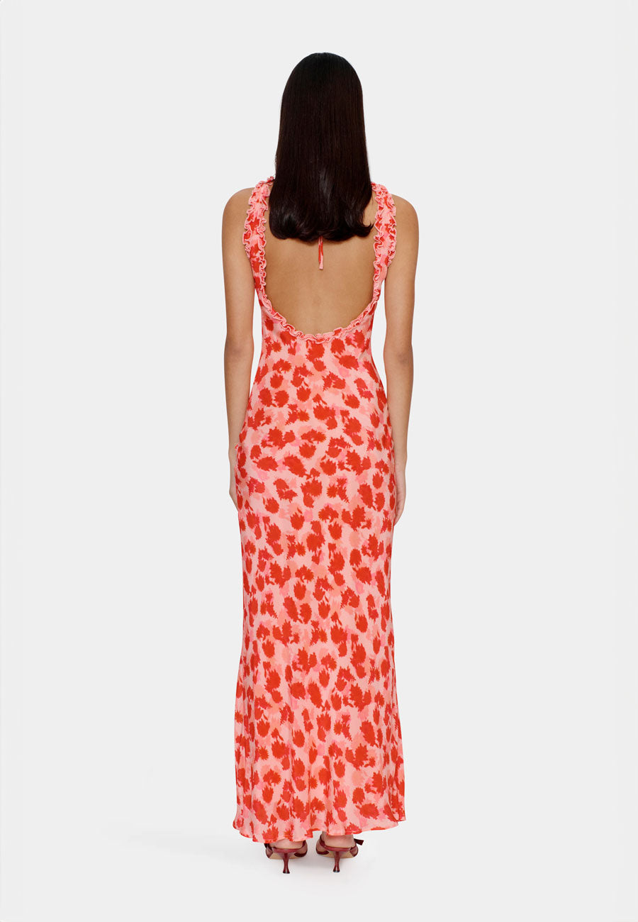 Ownley Bella Midi Dress Strawberry Fields